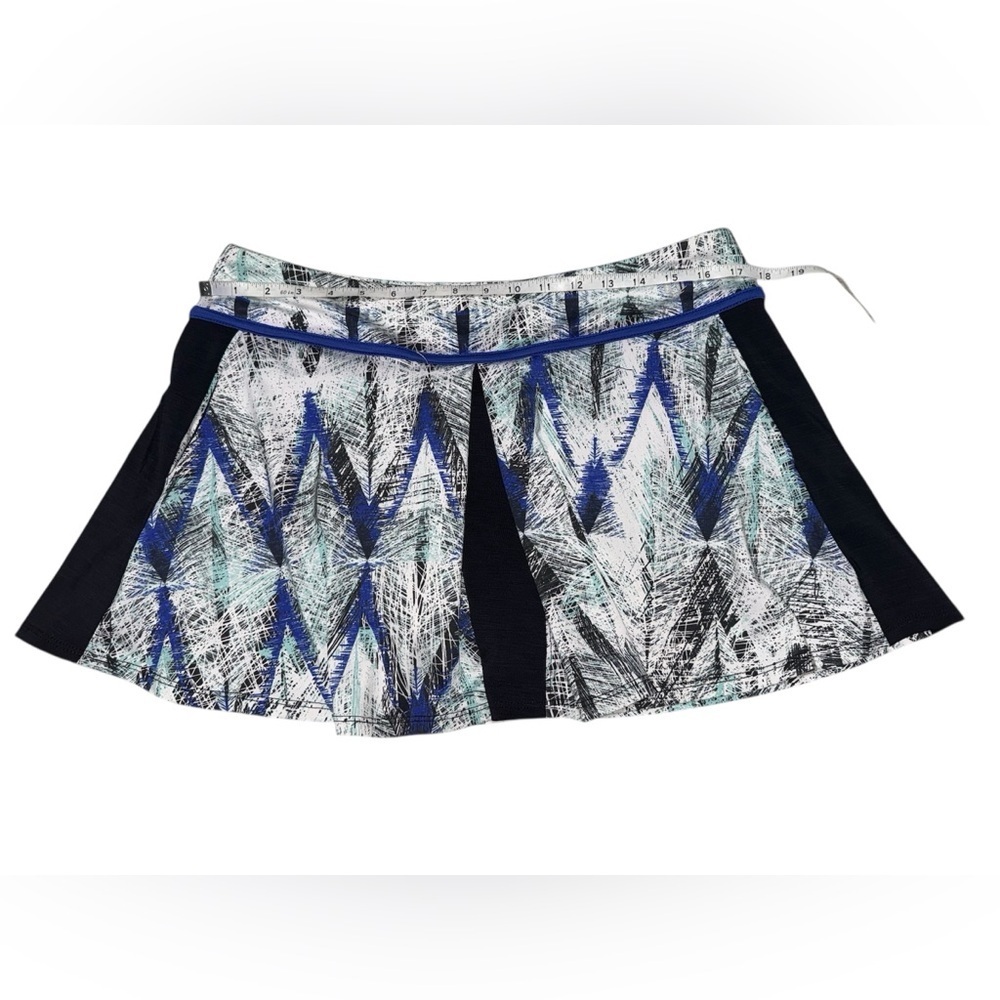 Eleven by Venus Williams Athletic Skort Blue Printed Tennis Golf Size Large